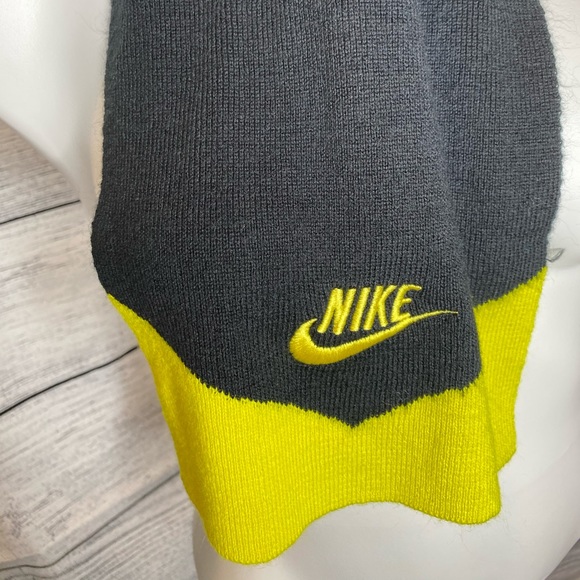 Nike Scarf black with Yellow One Size - Picture 3 of 4